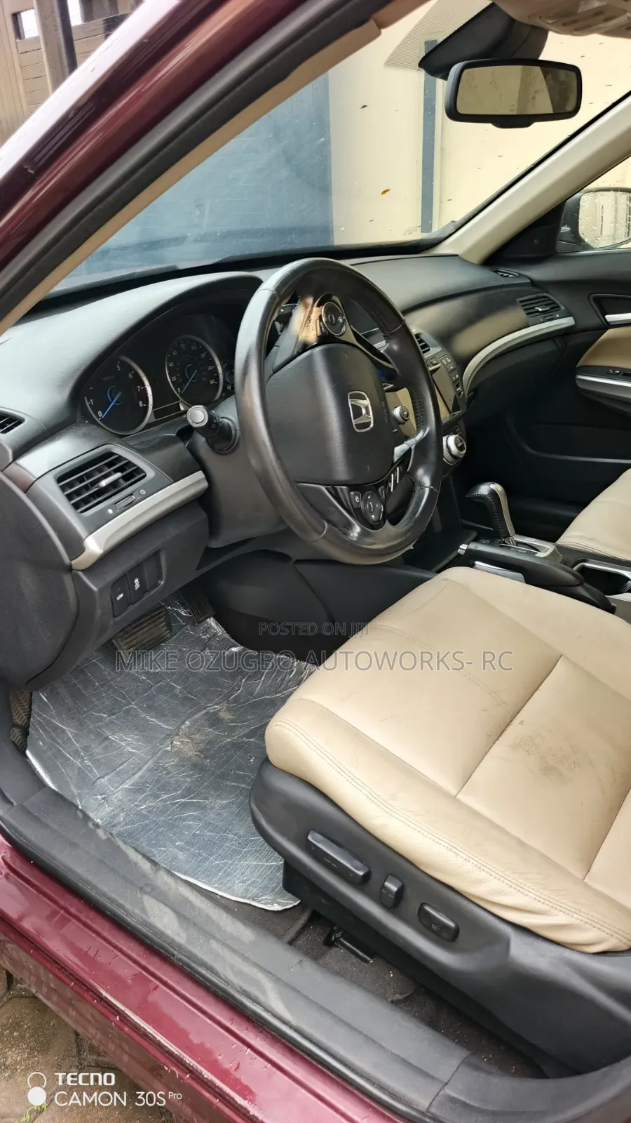 Honda Accord Crosstour 2013 Burgundy