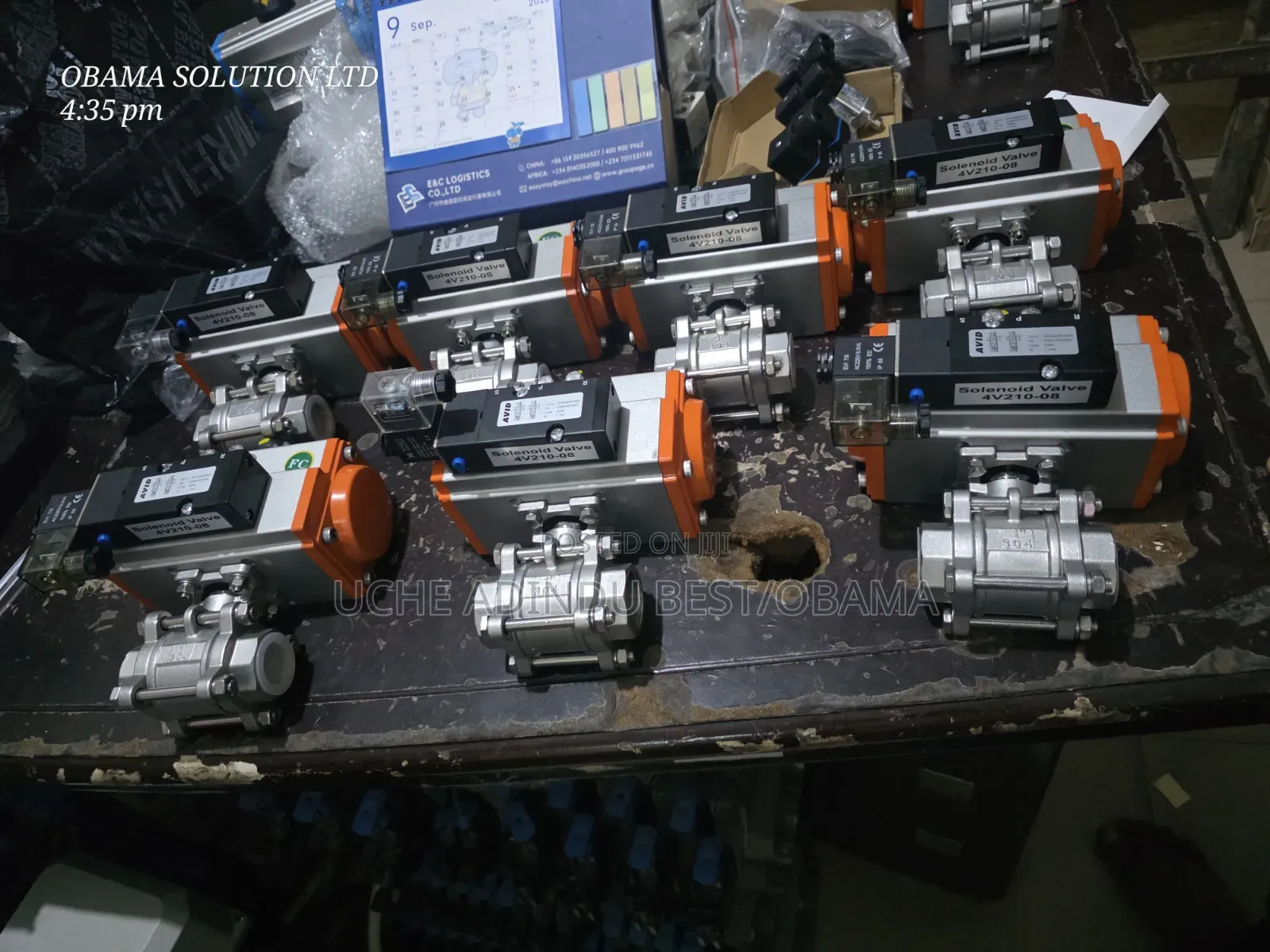 Pneumatic Actuator Valve Ball With Solenoid Valve 1inches Thread