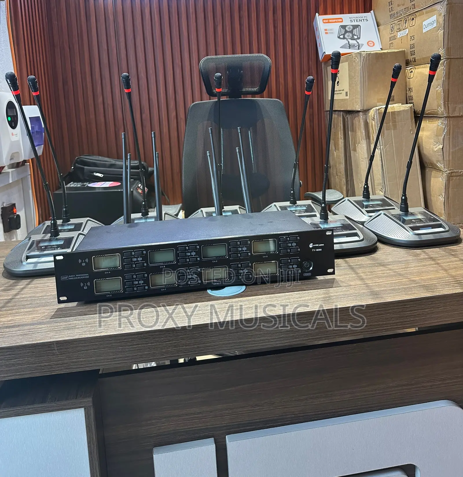 Classic Audio TY-8000 8-in-1 Conference Mic System