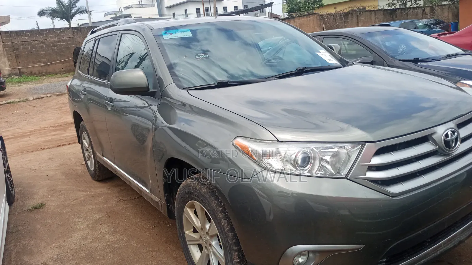 Toyota Highlander 2012 Green