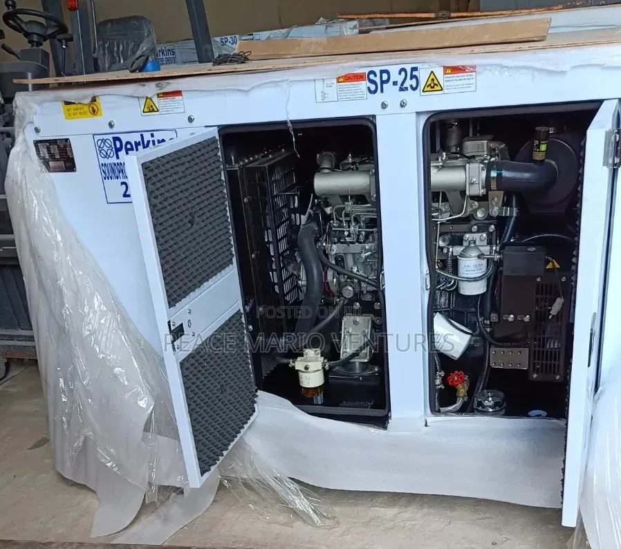 Perkins Original 25kva Diesel Soundproof Lister Generator