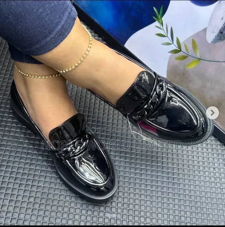 Female Glossy Shoes/Loafers CK 7n