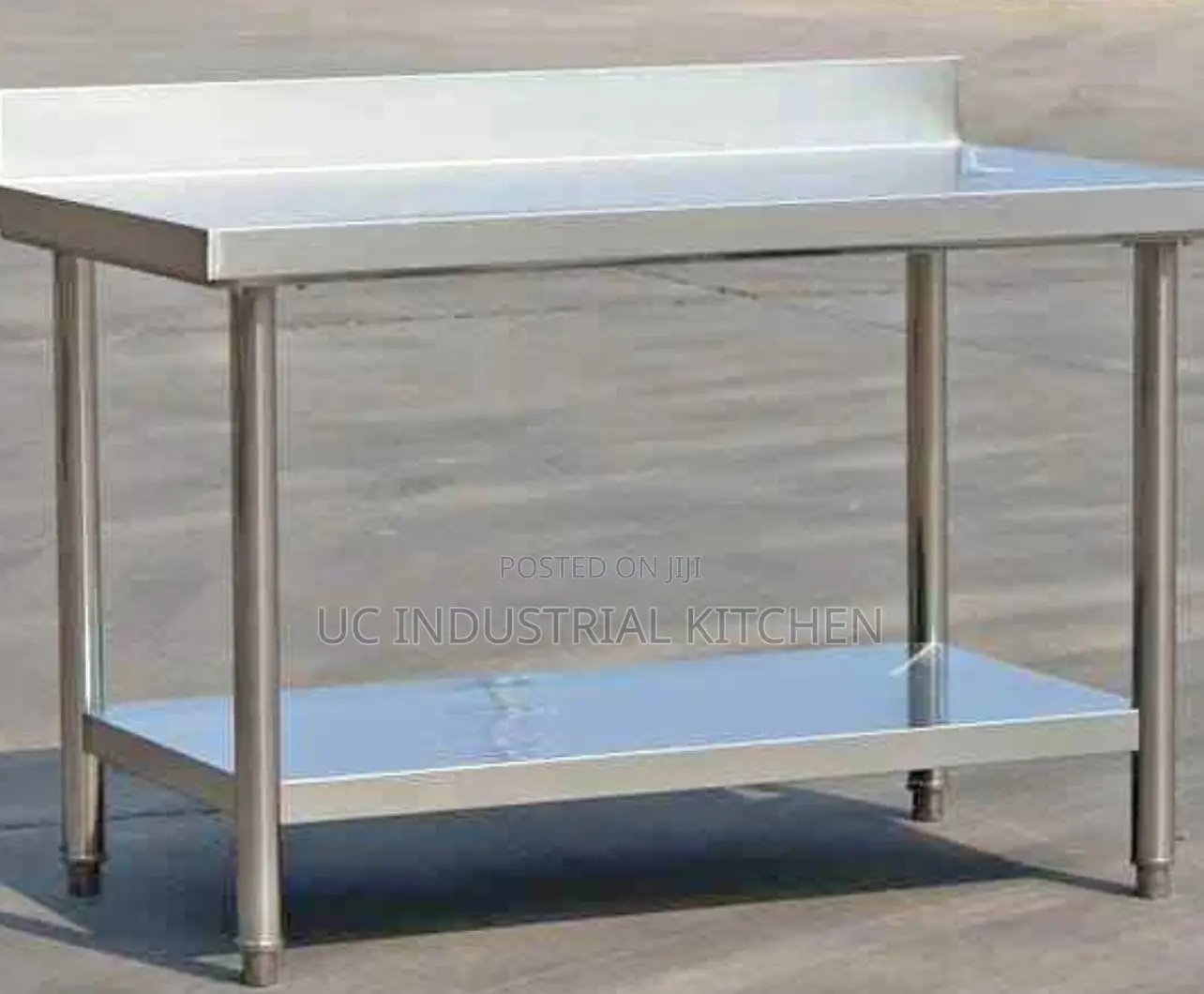 Four Feet (4ft) Working Table With Back (3ft, 5ft & 6ft Available)