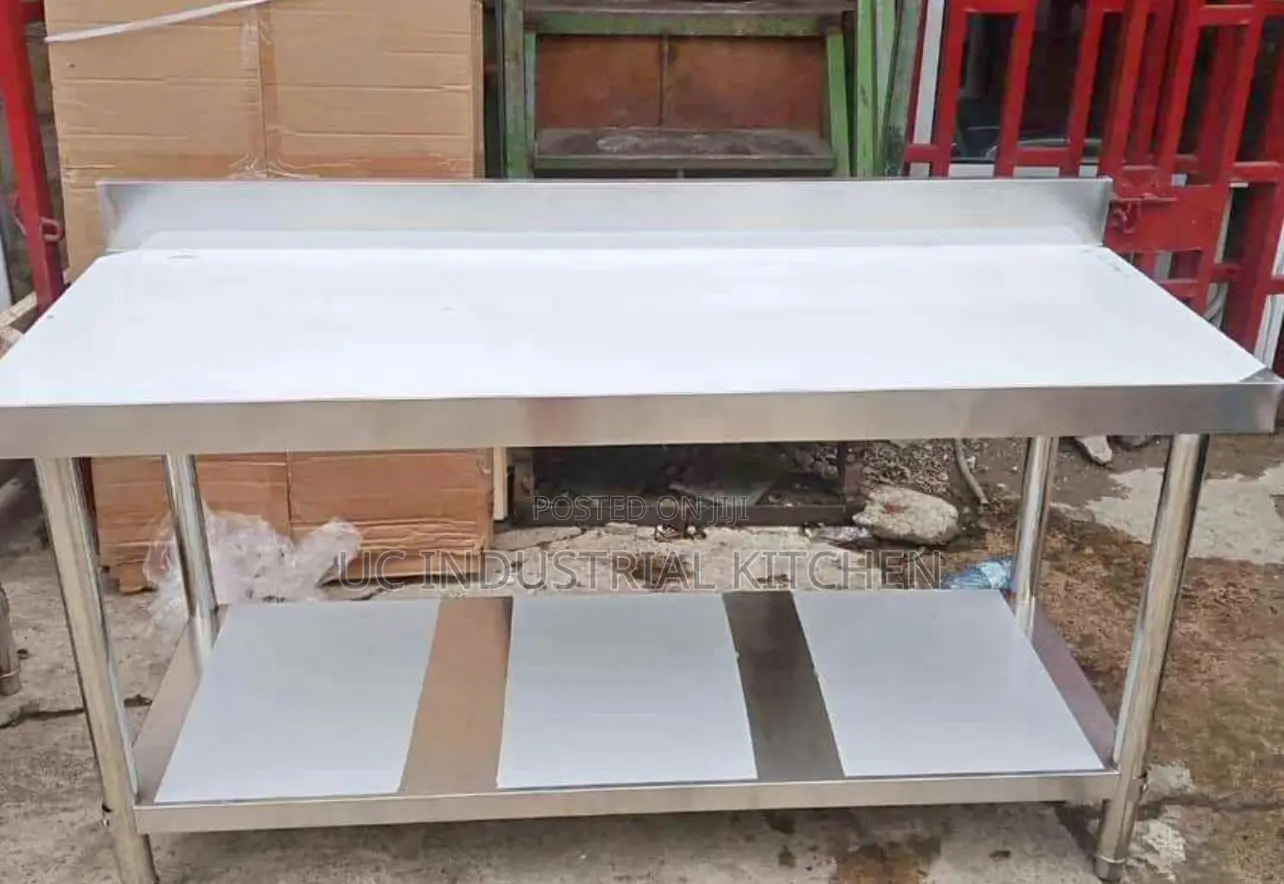 Six Feet (6ft) Working Table With Back