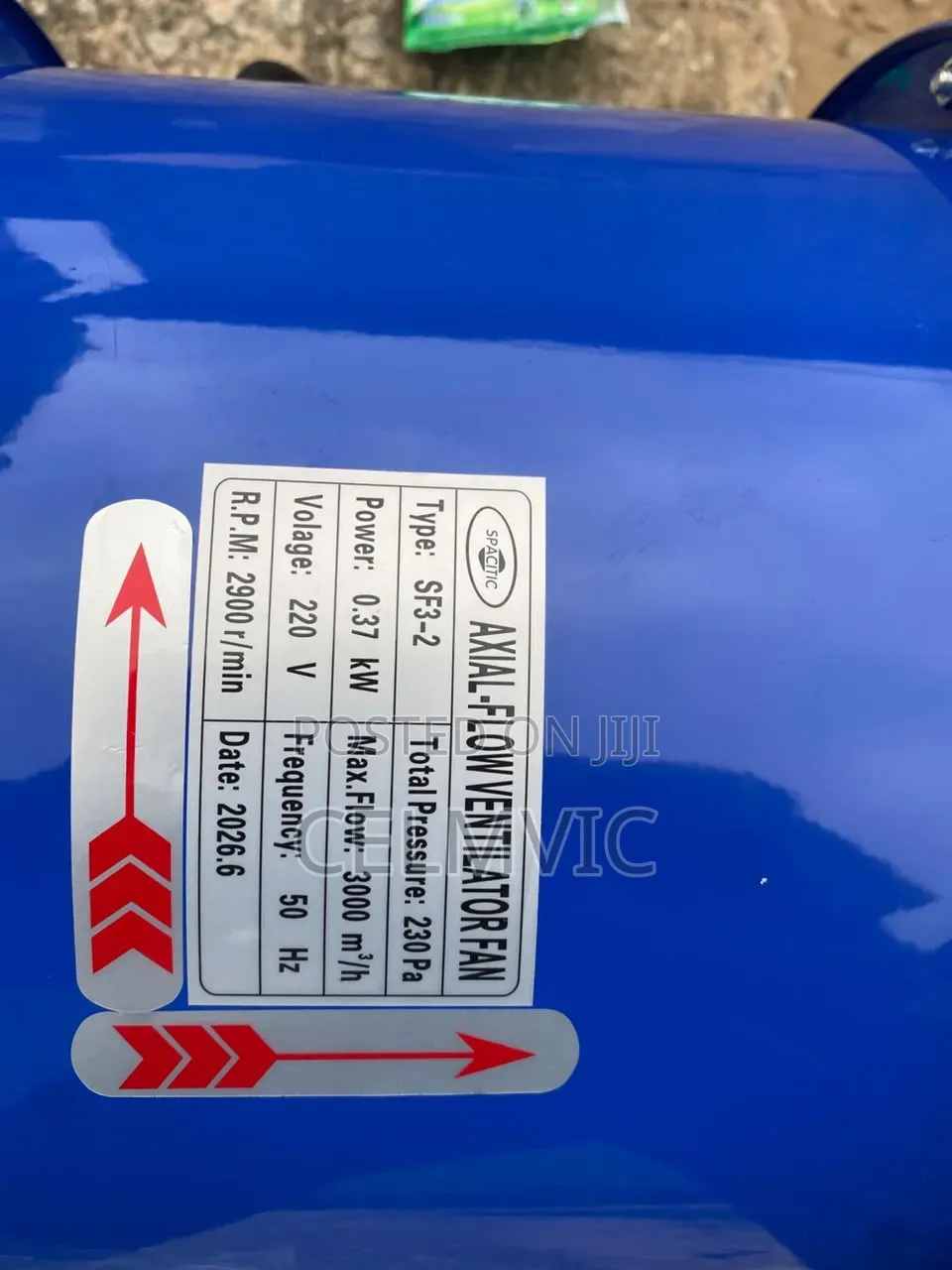 Axial Flow Fan 12inches 300mm