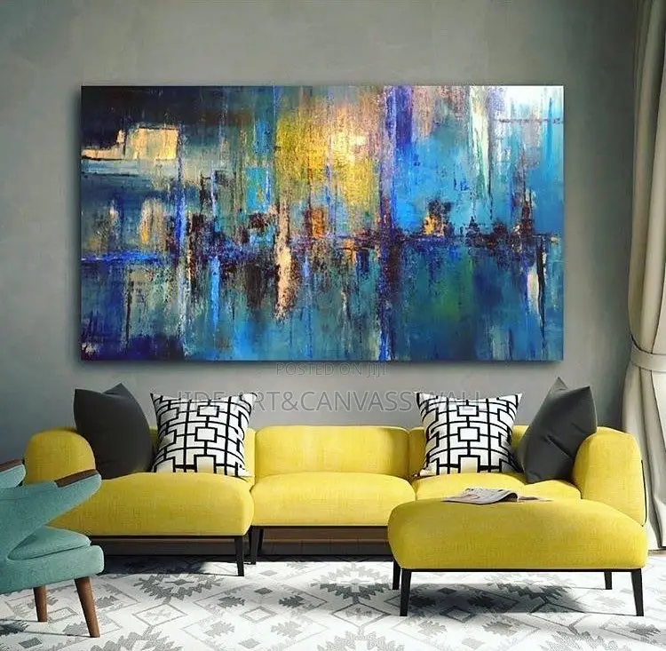 Abstract Wall Modern Canvas Painting Art Frame