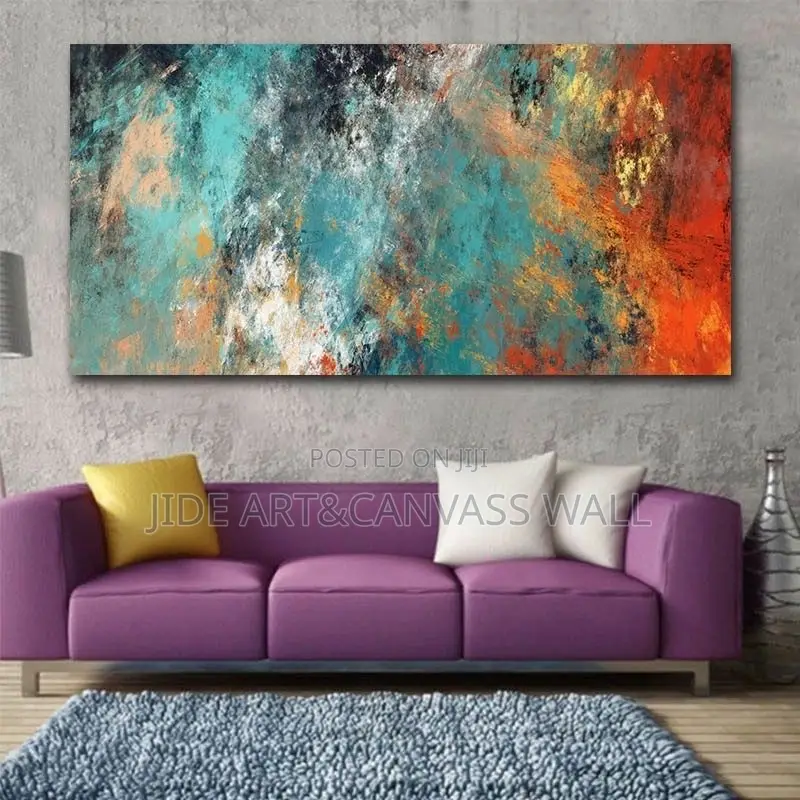 Abstract Wall Modern Canvas Painting Art Frame