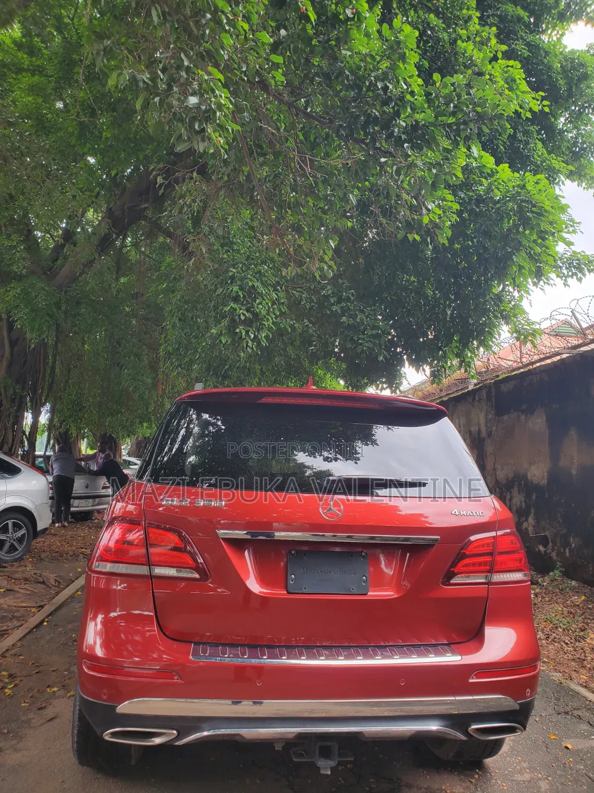 Mercedes-Benz GLE-Class 2016 Red