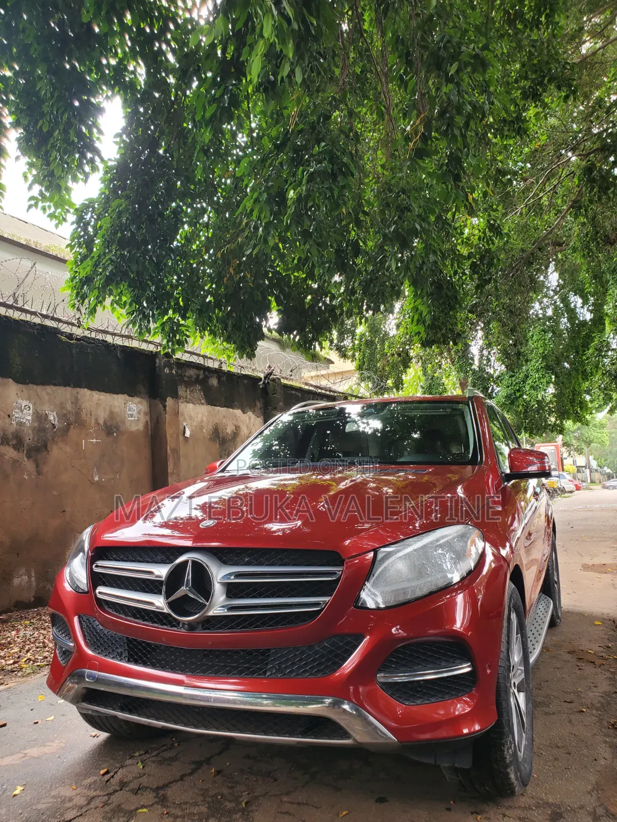 Mercedes-Benz GLE-Class 2016 Red