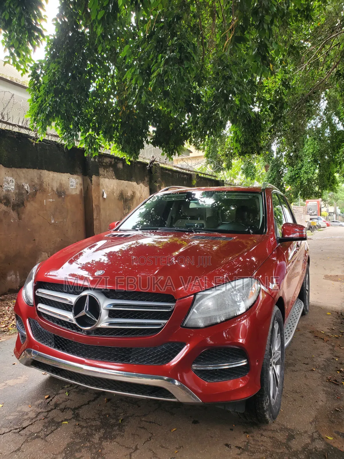 Mercedes-Benz GLE-Class 2016 Red