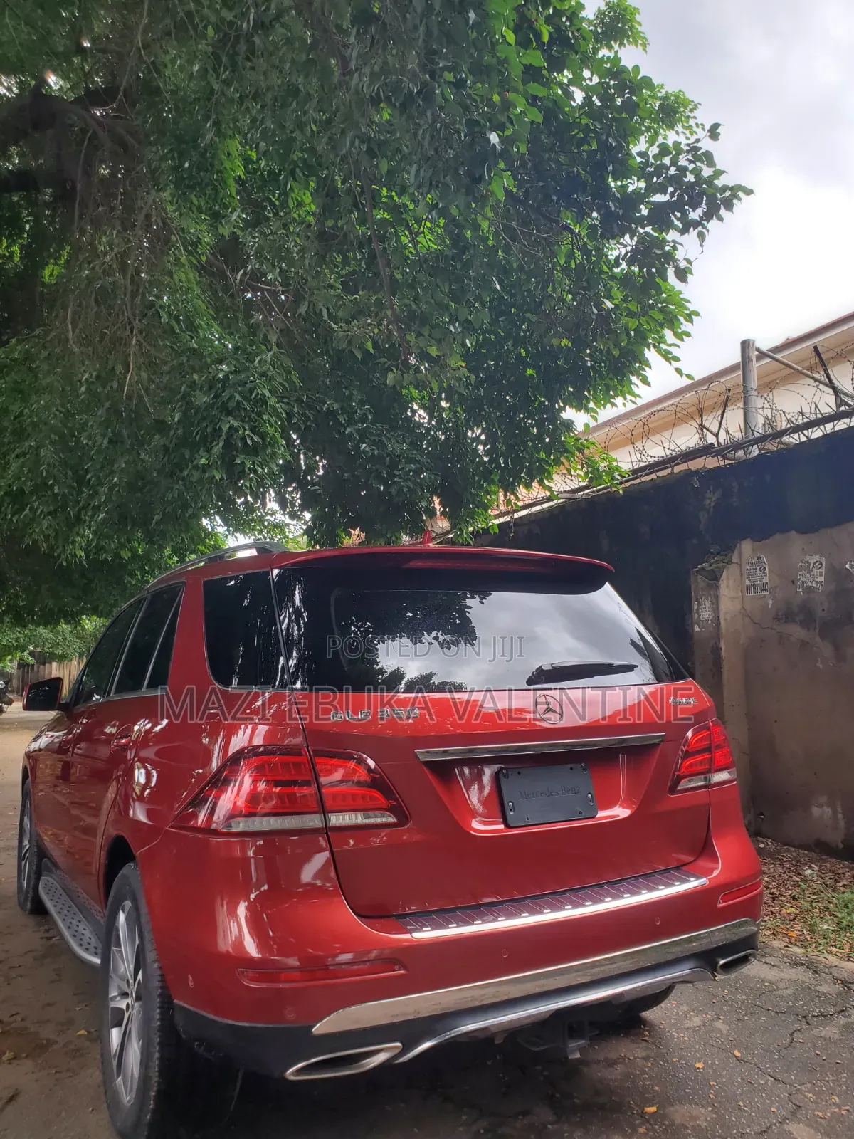 Mercedes-Benz GLE-Class 2016 Red
