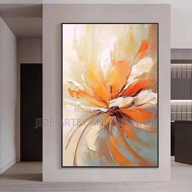 Canvass Wall Flowers Decor