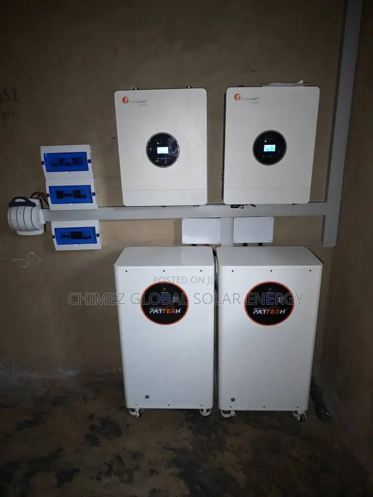 24kVa Inverter +35kWh Lithium Battery +Solar Panels