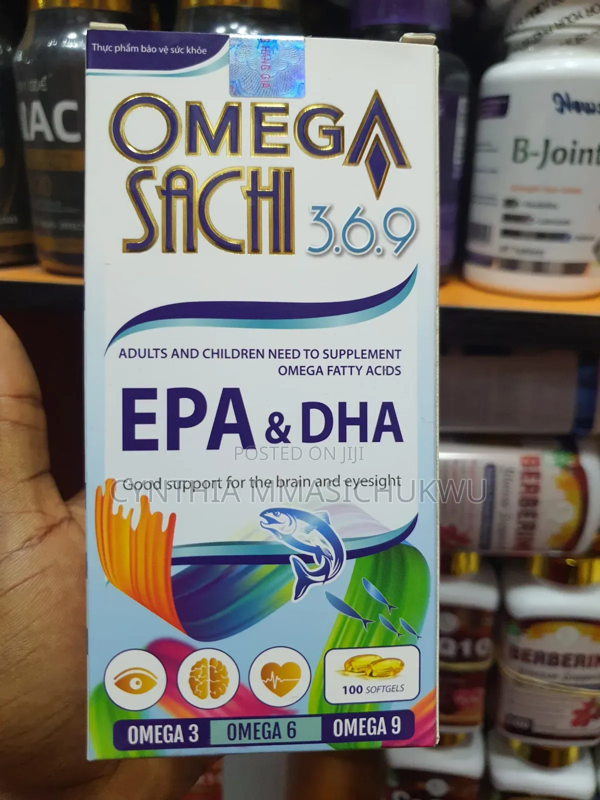 Omega Sachi 3.6.9 EPA & DHA Softgels