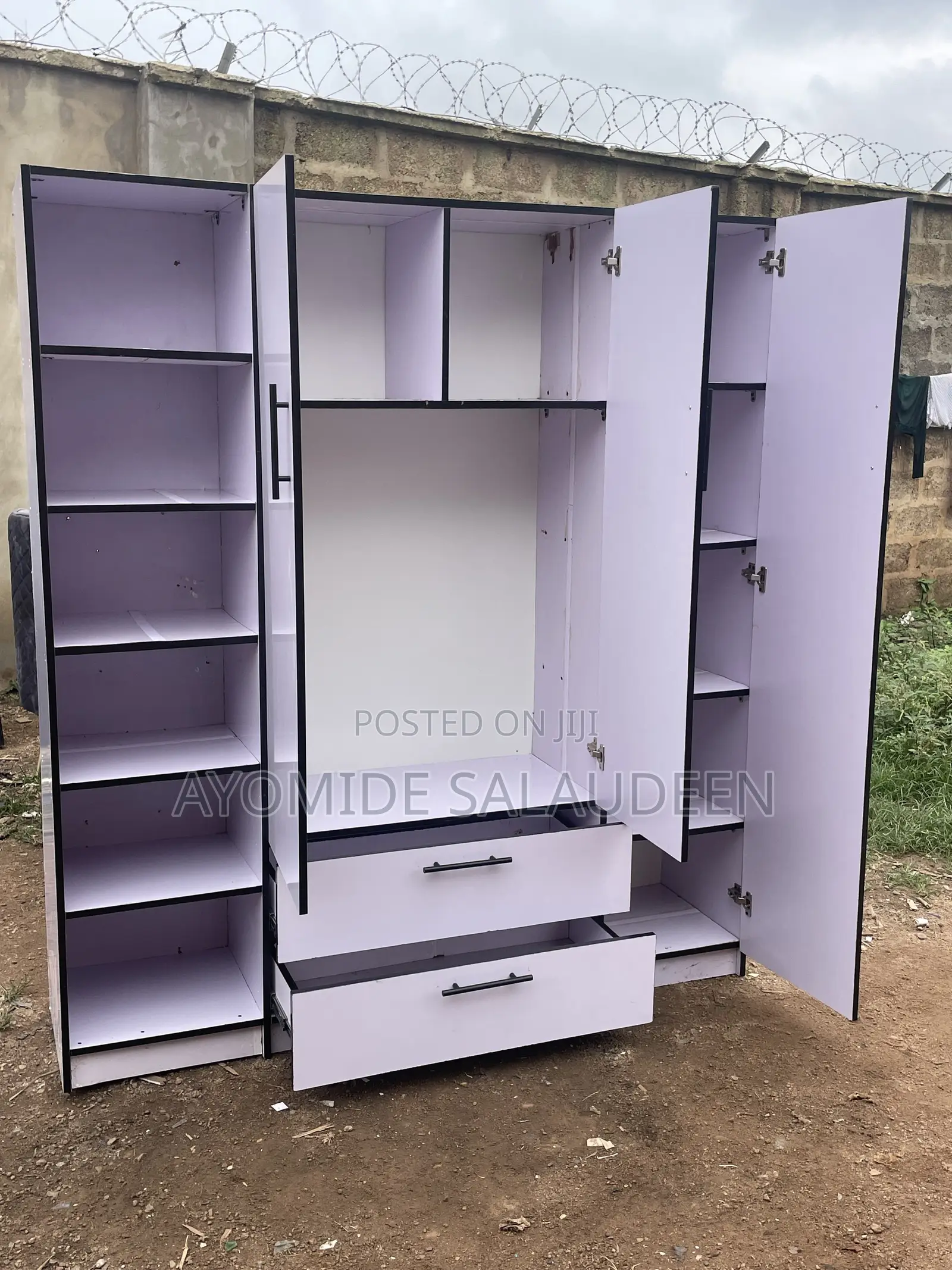 Wardrobe 3 Door With Bag Rick Big Size