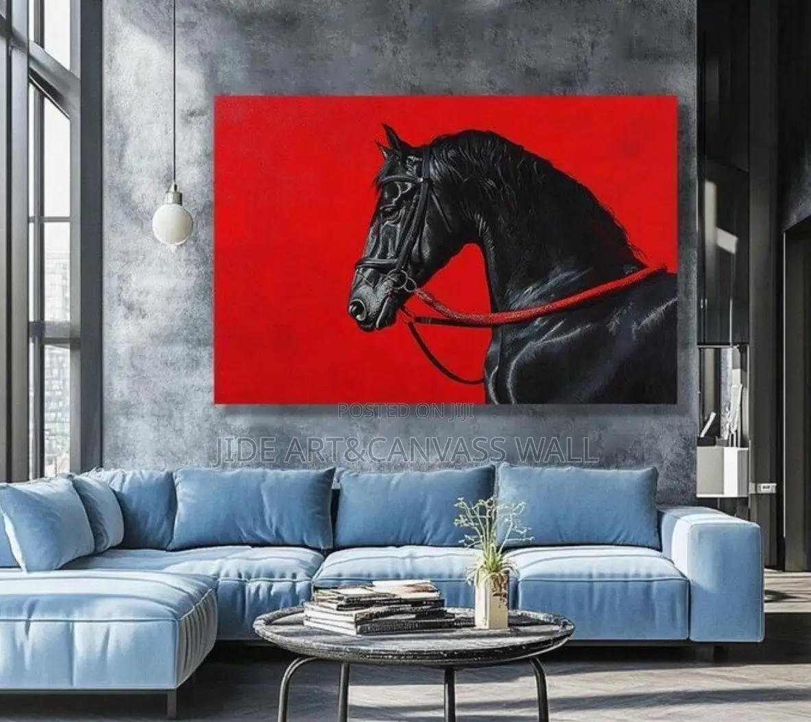 Abstract Oil Canvas Wall Arts Frame
