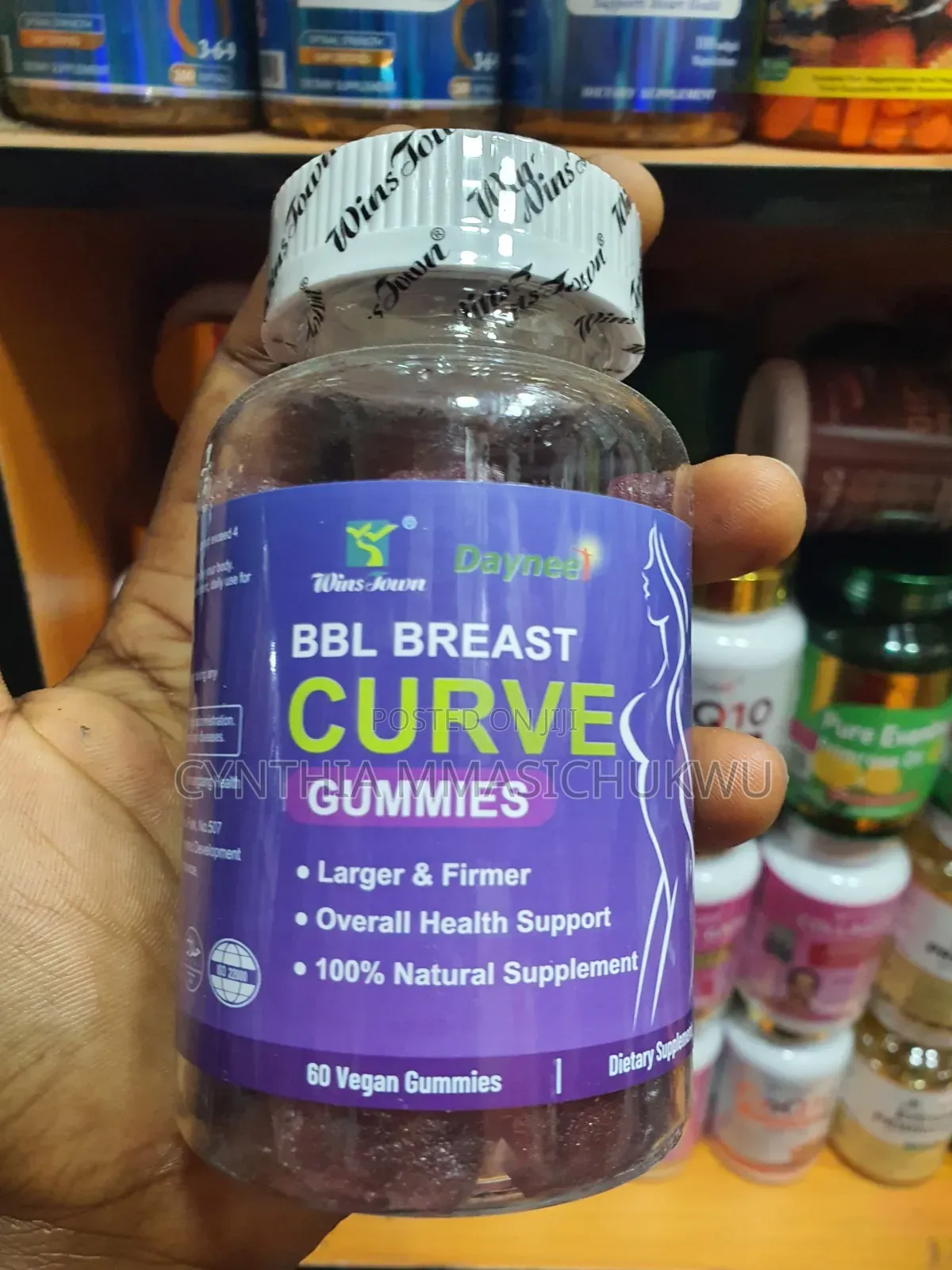 Daynee BBL Breast Curve Gummies