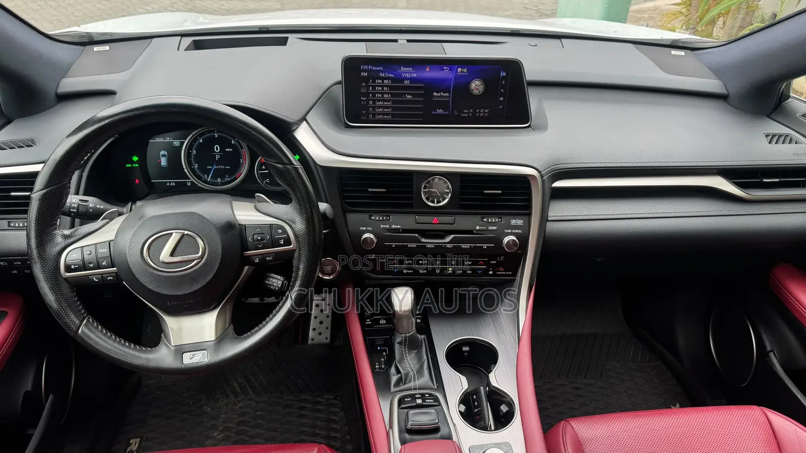 Lexus RX 350 F Sport AWD 2017 White