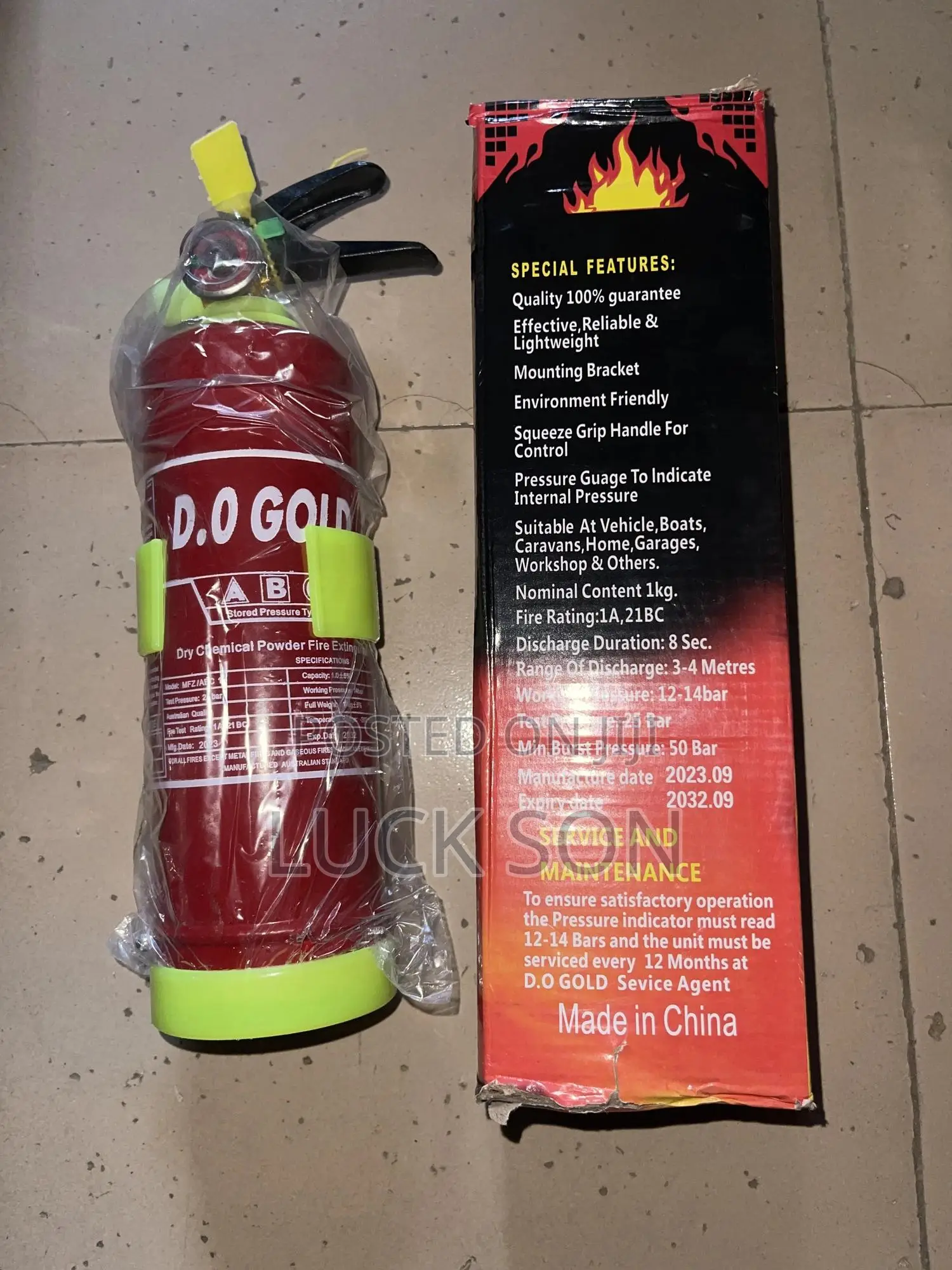 1kg Fire Extinguisher
