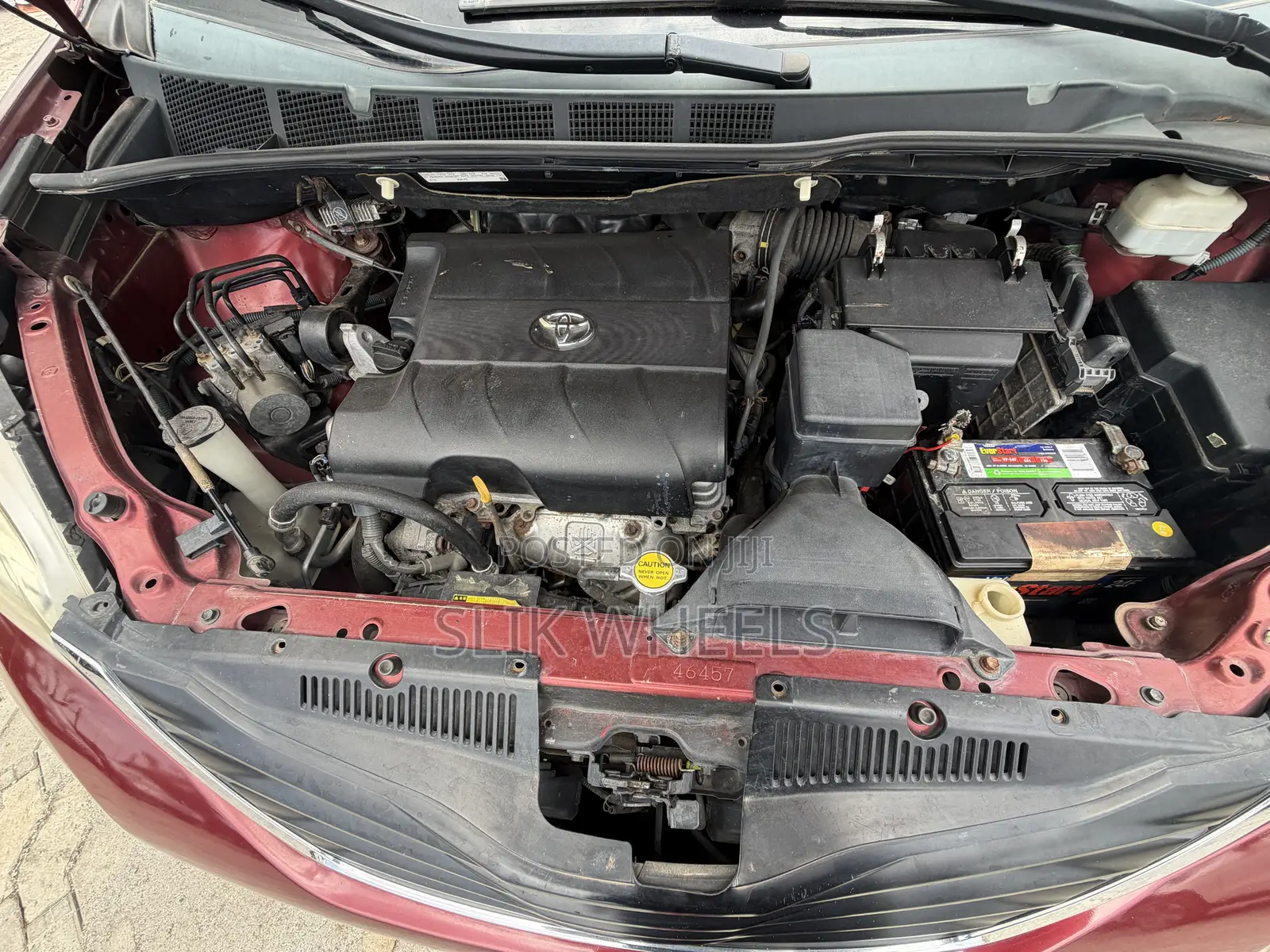 Toyota Sienna LE 7 Passenger 2010 Red