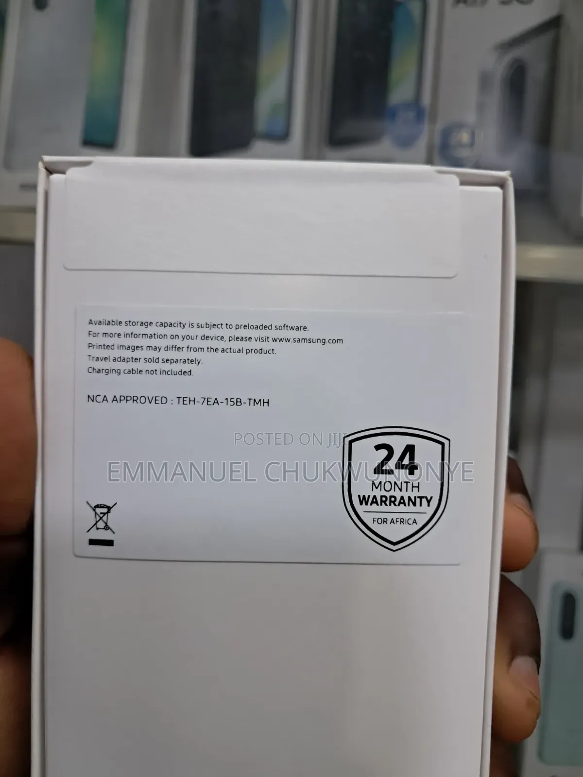 New Samsung Galaxy A08 64 GB Black