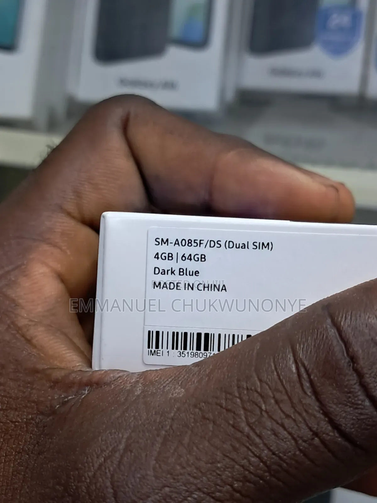 New Samsung Galaxy A08 64 GB Black
