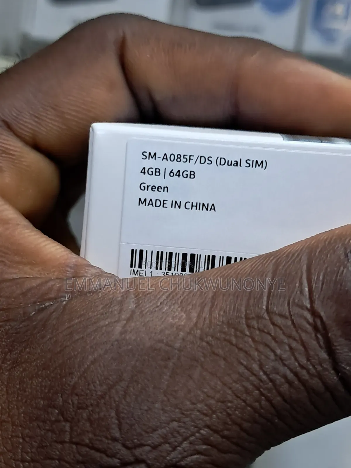 New Samsung Galaxy A08 64 GB Black