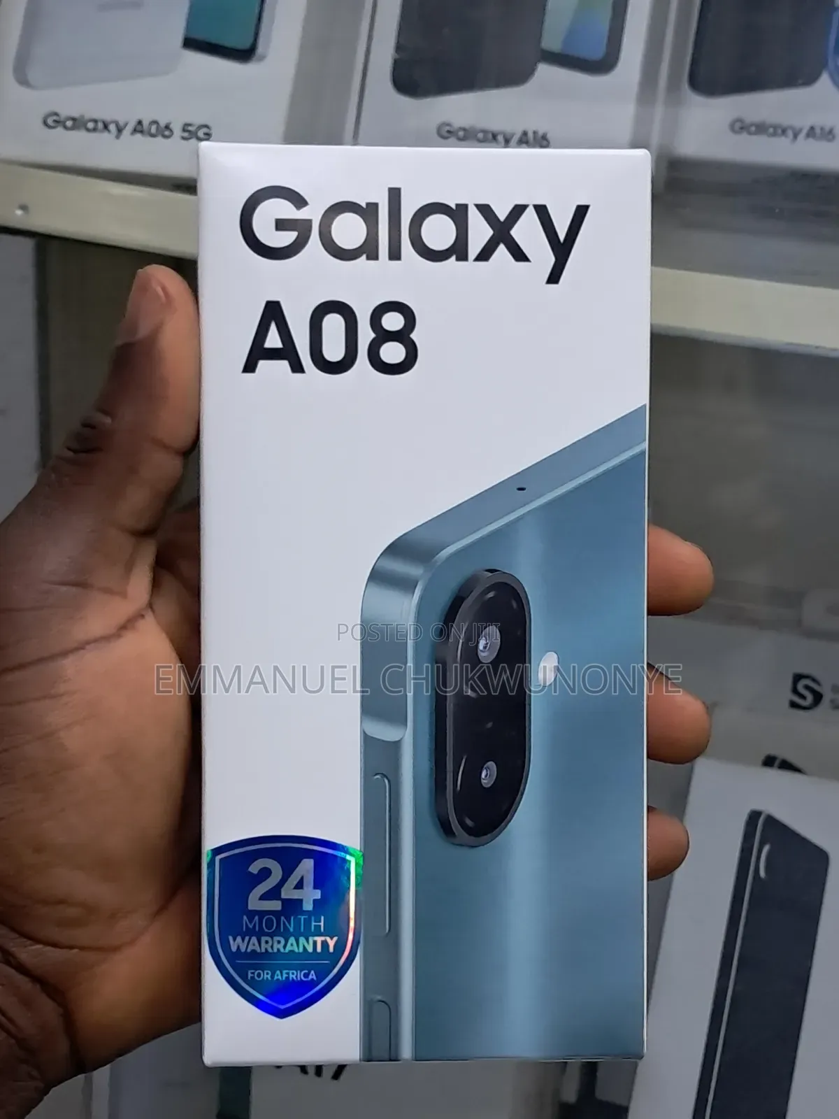 New Samsung Galaxy A08 64 GB Black