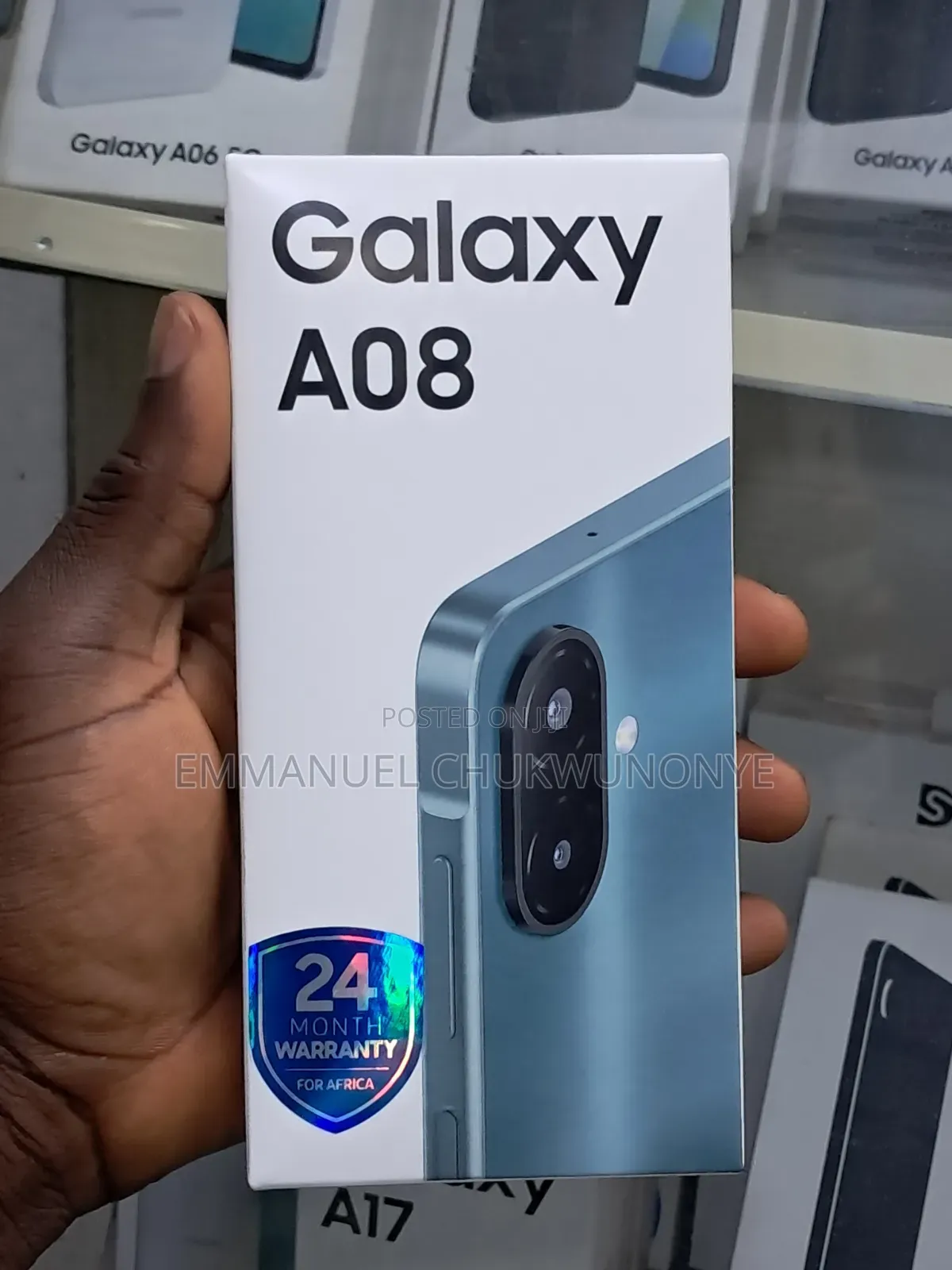 New Samsung Galaxy A08 128 GB Black