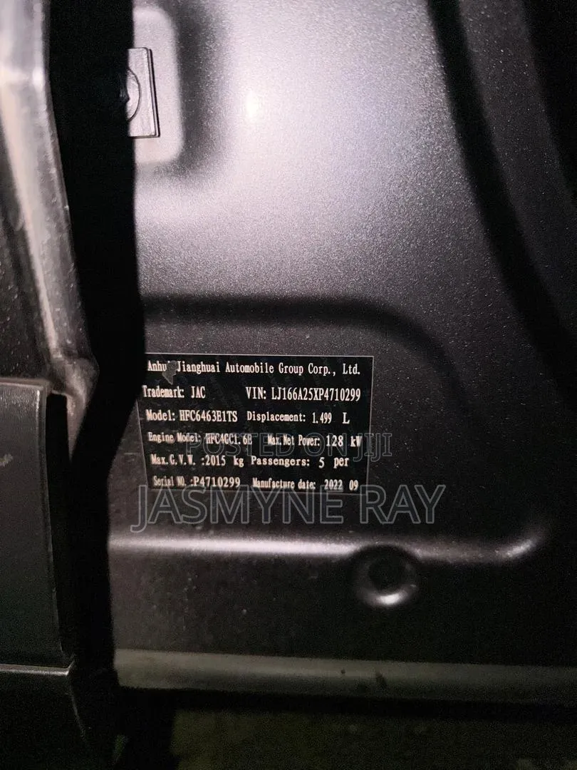 JAC JS3 1.6 FWD 2022 Gray