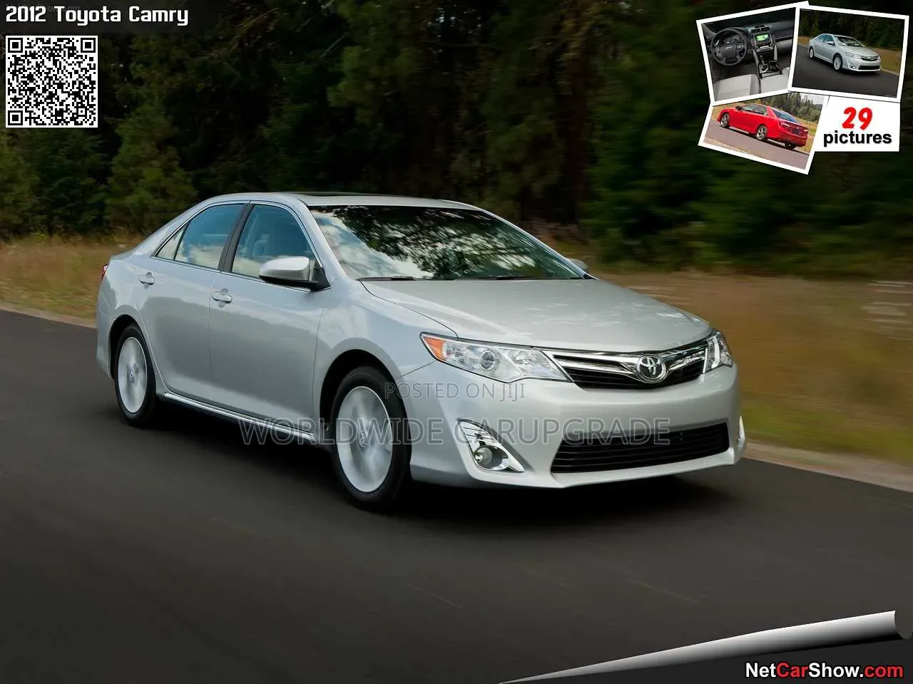 2012 Camry Front Bumper and Headlight
