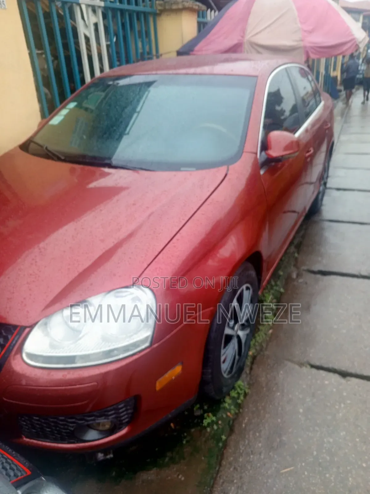 Volkswagen Jetta 1.6 Automatic 2007 Red
