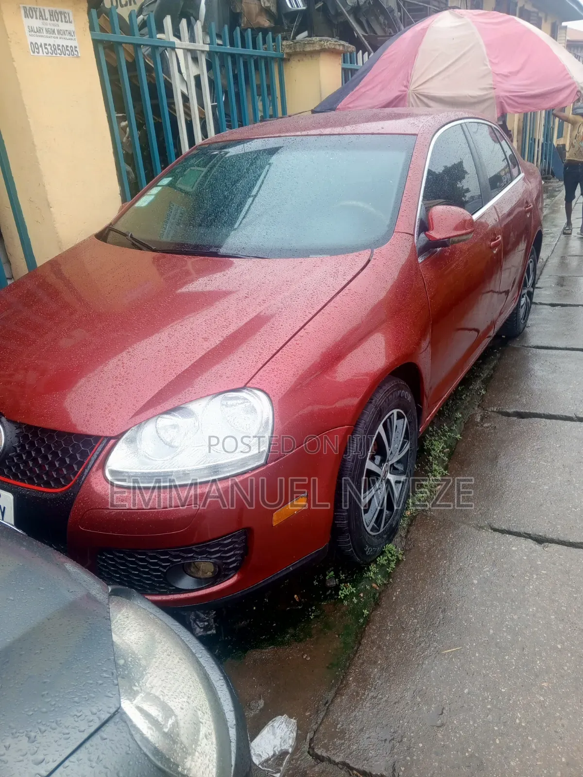 Volkswagen Jetta 1.6 Automatic 2007 Red