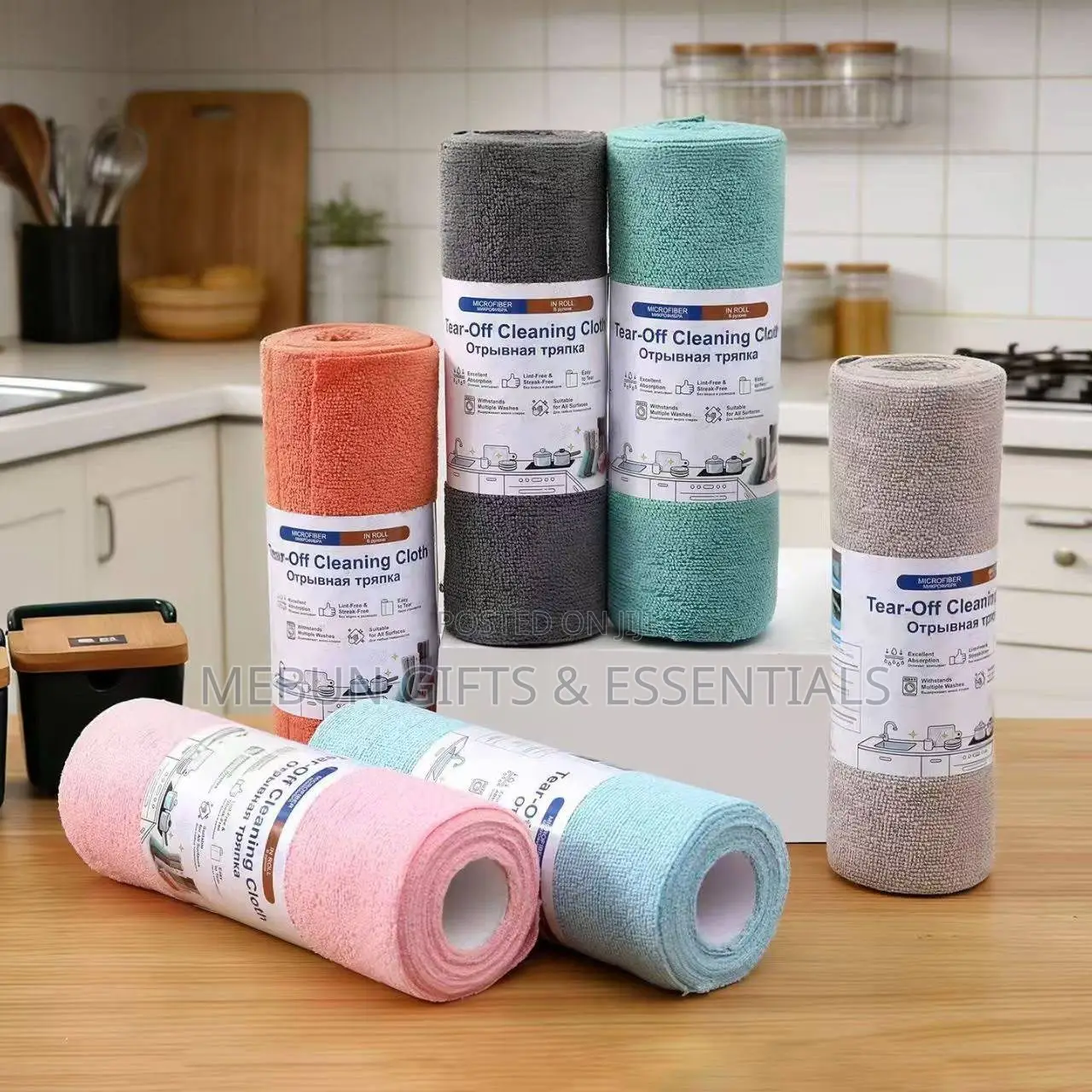 Tear Off Cleaning Dish Cloth - Roll of 30