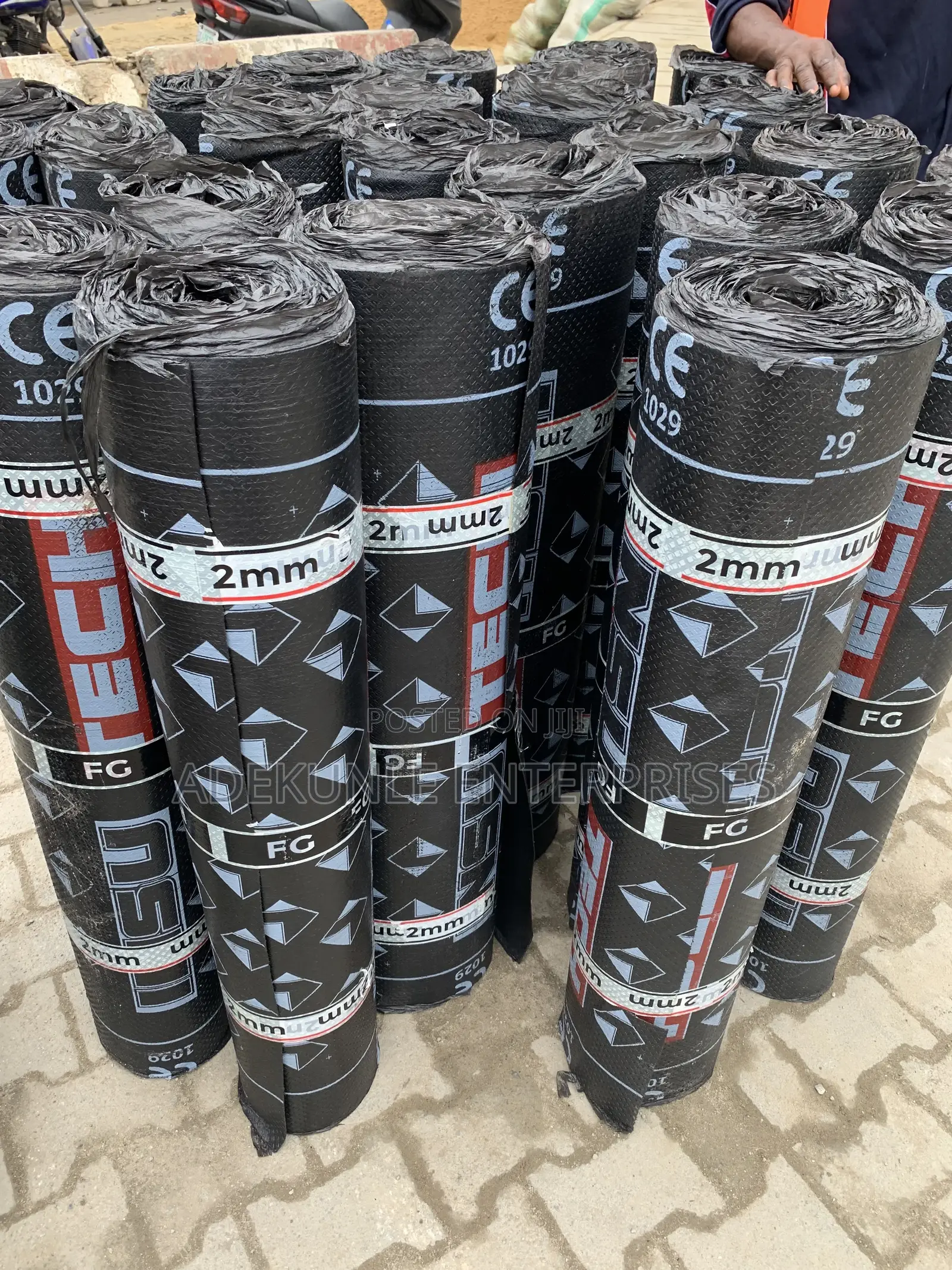 2mm Heavy-Duty Roofing Felt Roll – Brand New Waterproof Underlayment