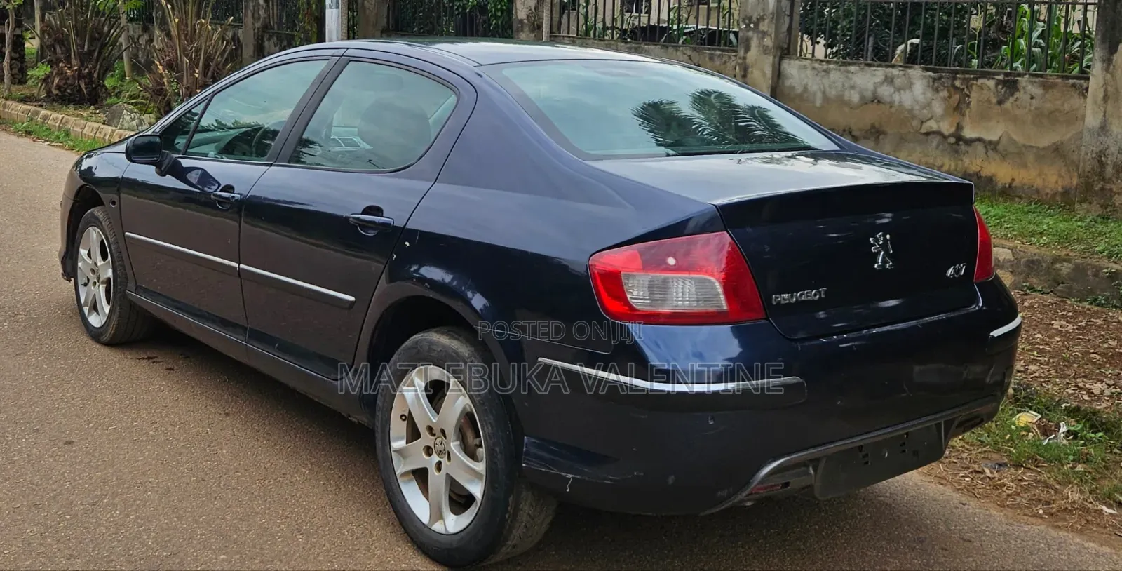 Peugeot 407 2005 Blue