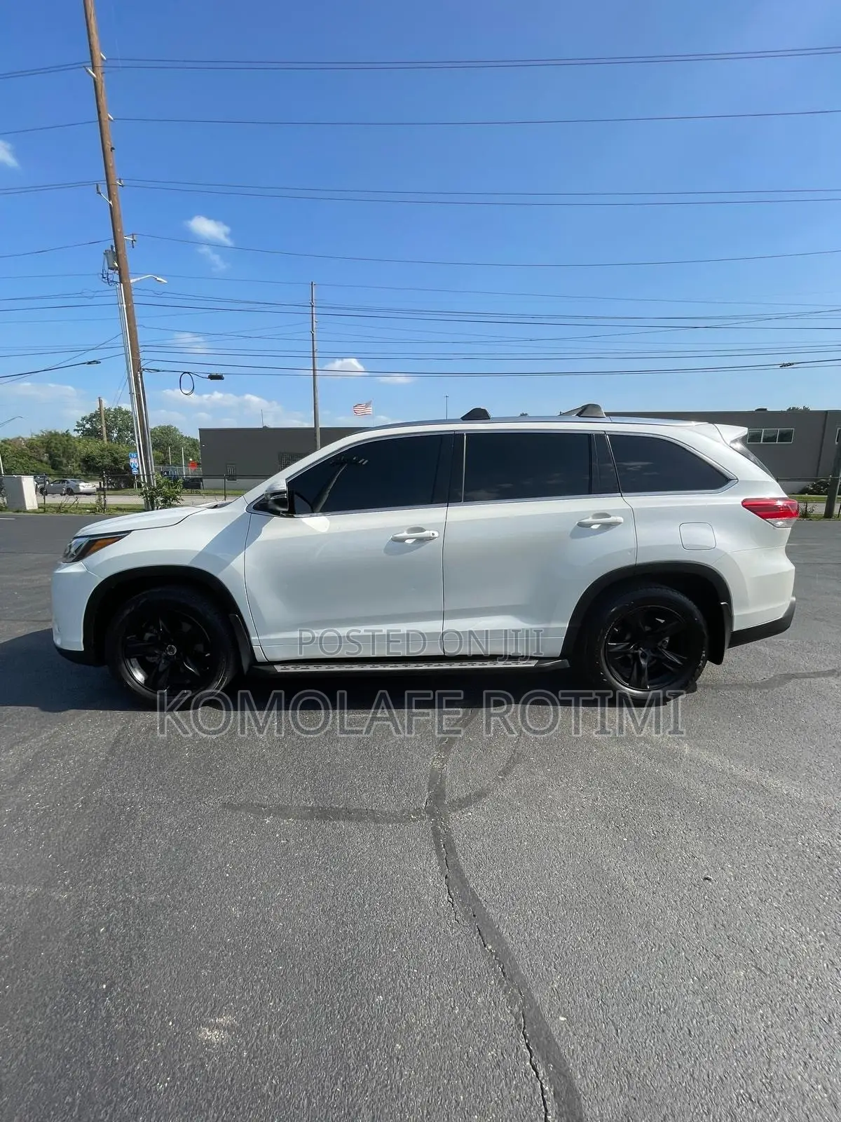 Toyota Highlander Limited 2019 White