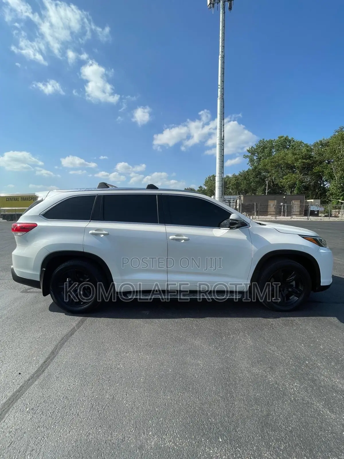 Toyota Highlander Limited 2019 White