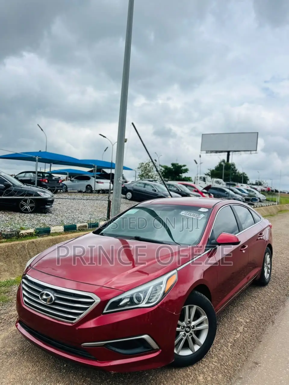 Hyundai Sonata 2016 Red