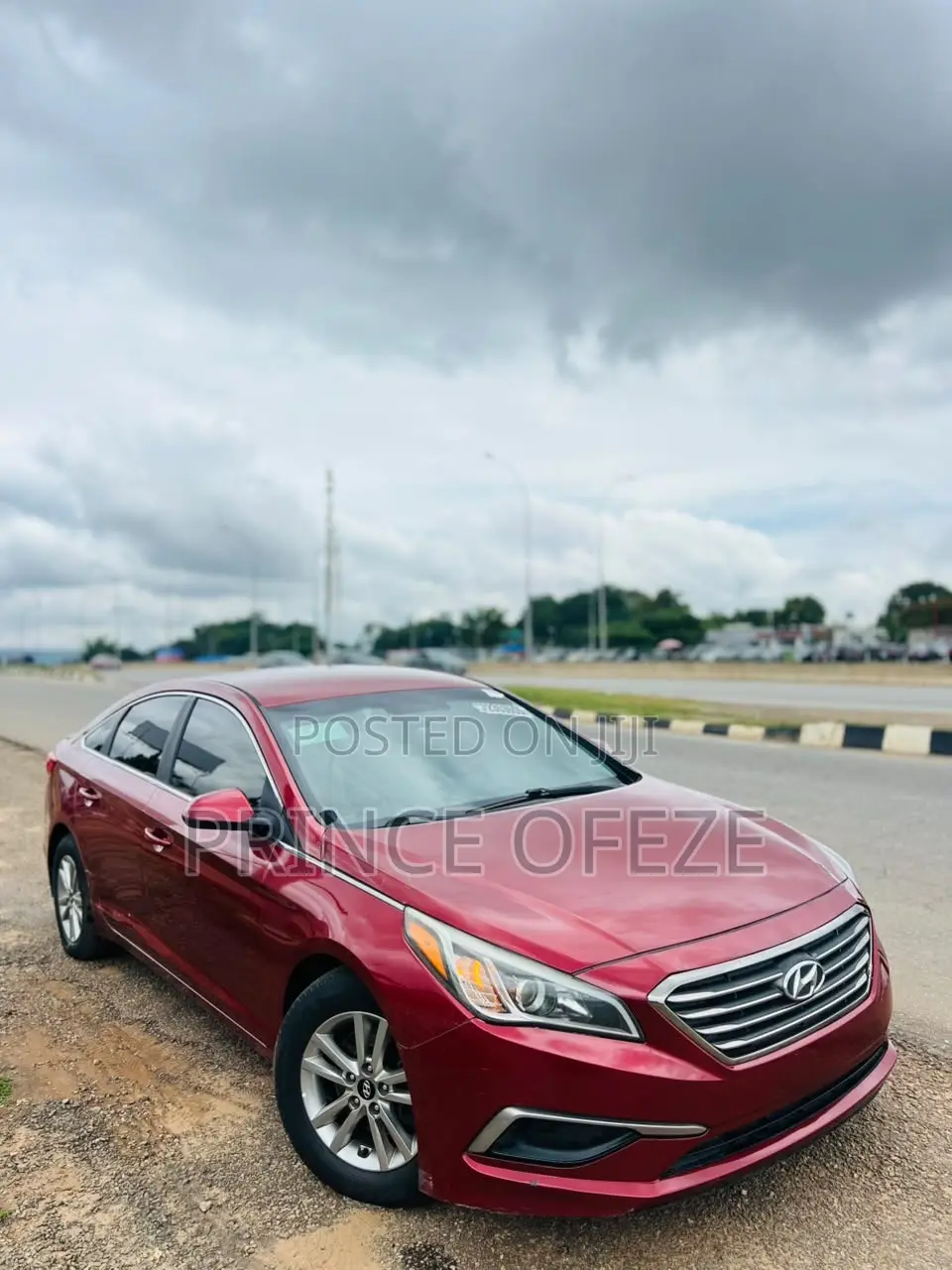 Hyundai Sonata 2016 Red