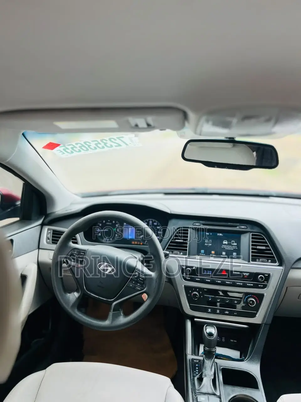 Hyundai Sonata 2016 Red