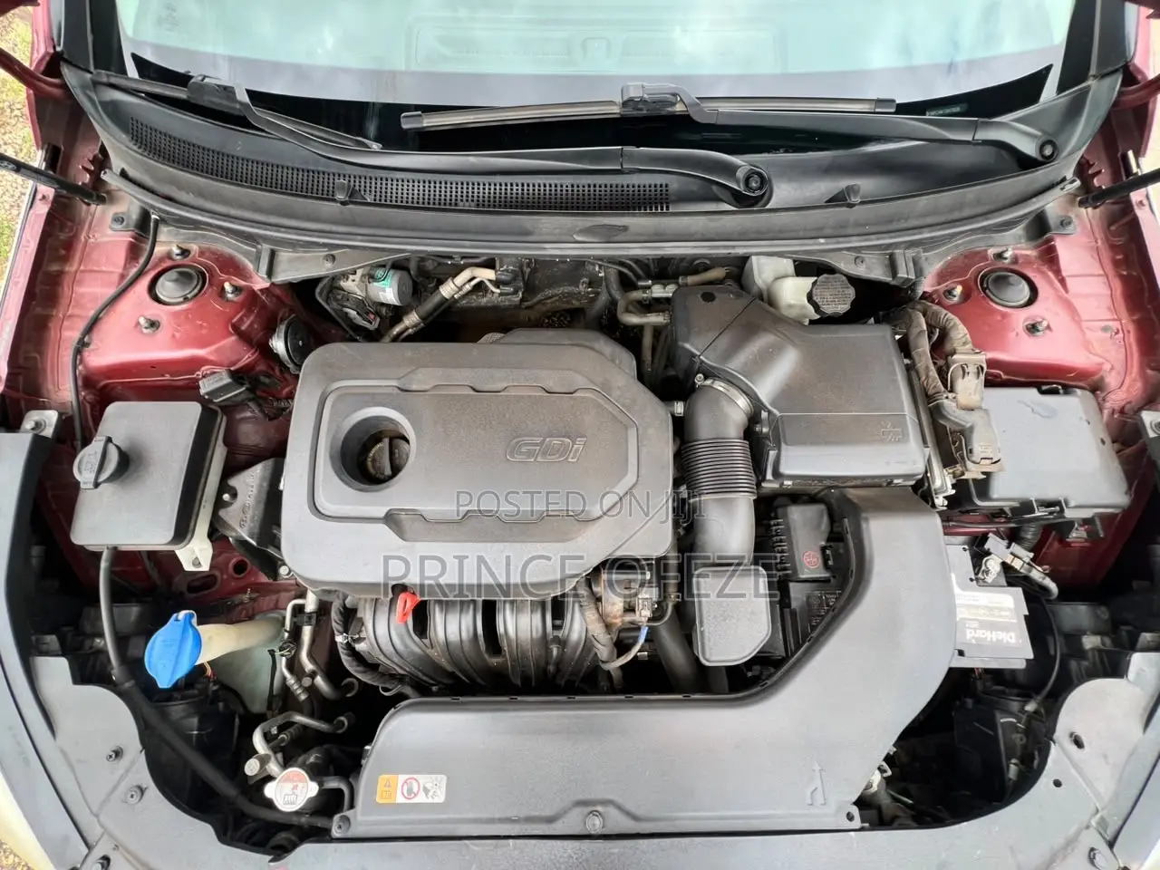 Hyundai Sonata 2016 Red
