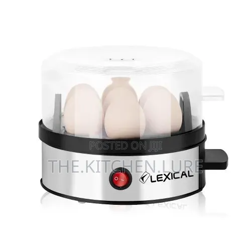 Lexical Electric Stainless Steel Egg Boiler and Steamer
