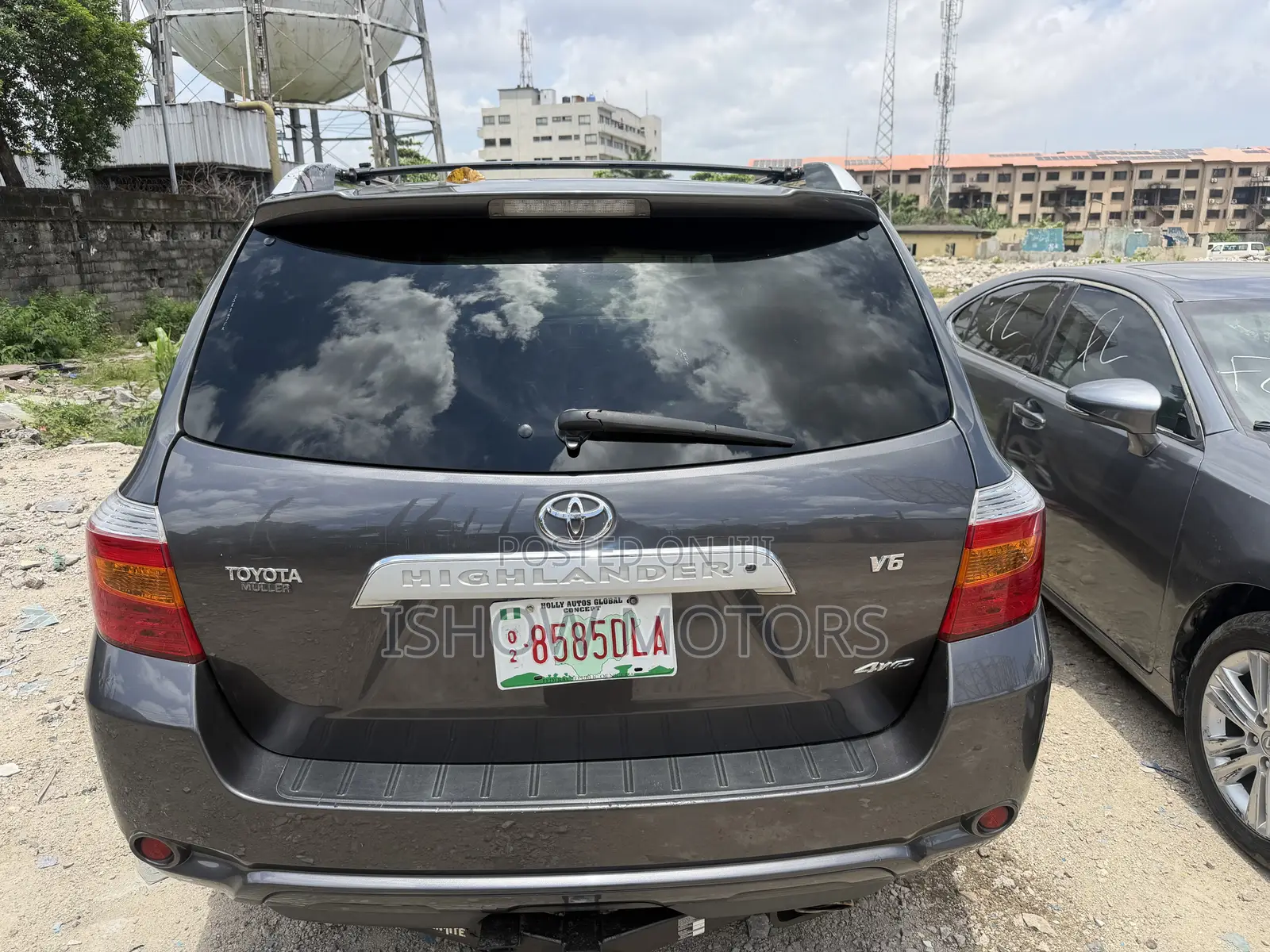 Toyota Highlander Limited 2008 Gray