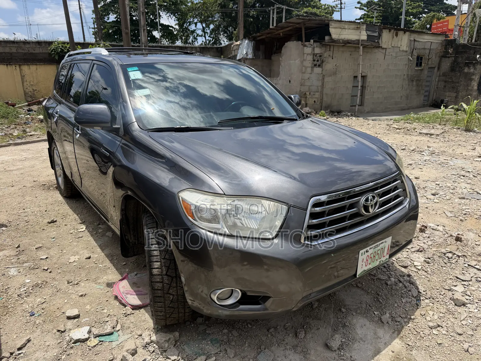 Toyota Highlander Limited 2008 Gray