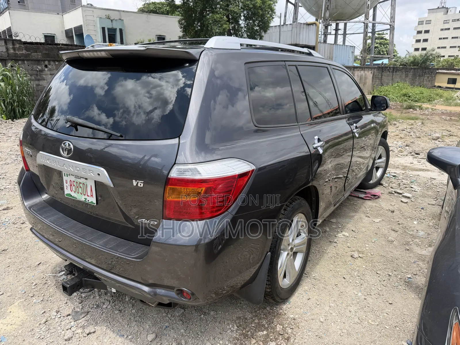 Toyota Highlander Limited 2008 Gray