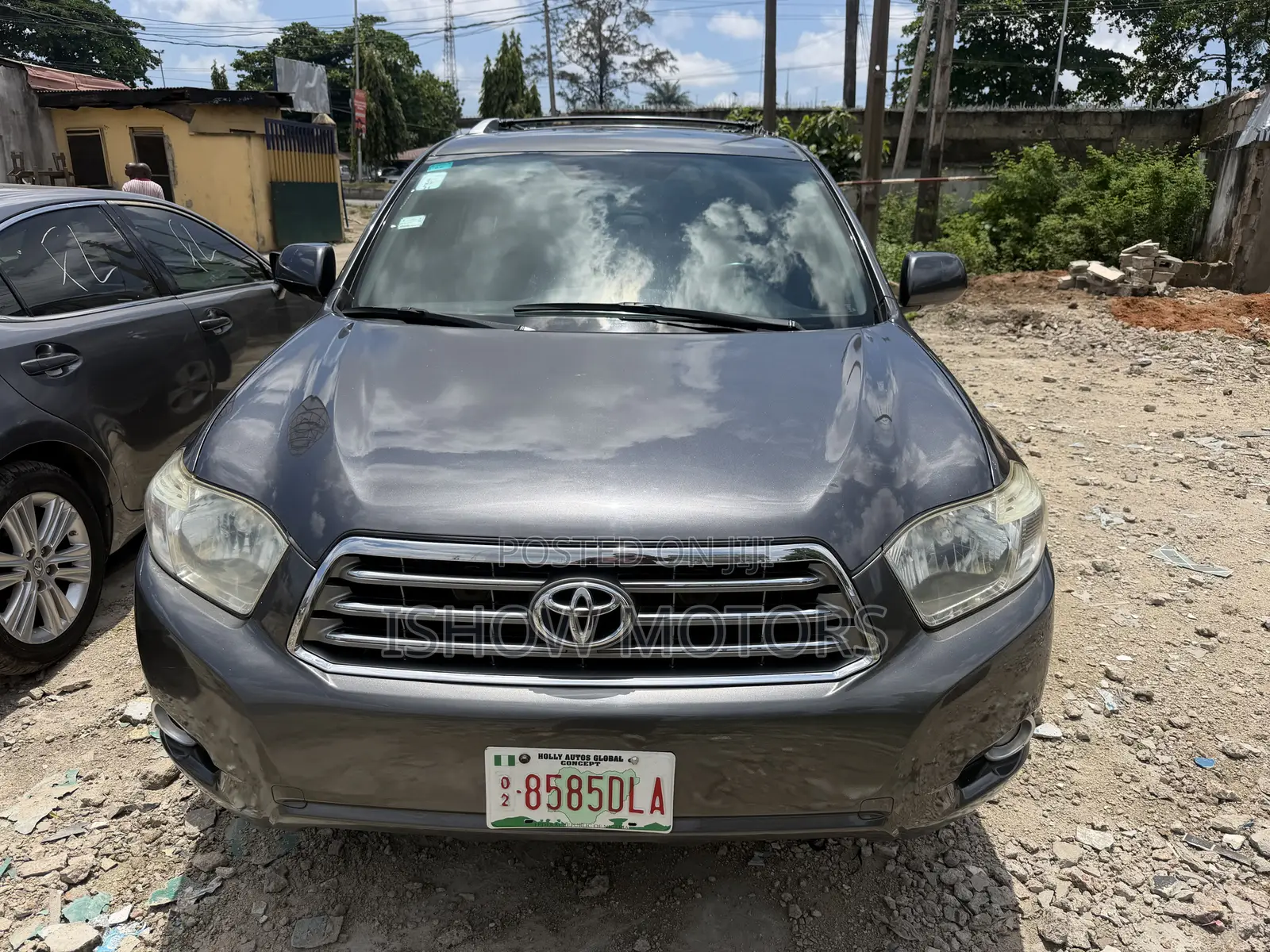 Toyota Highlander Limited 2008 Gray