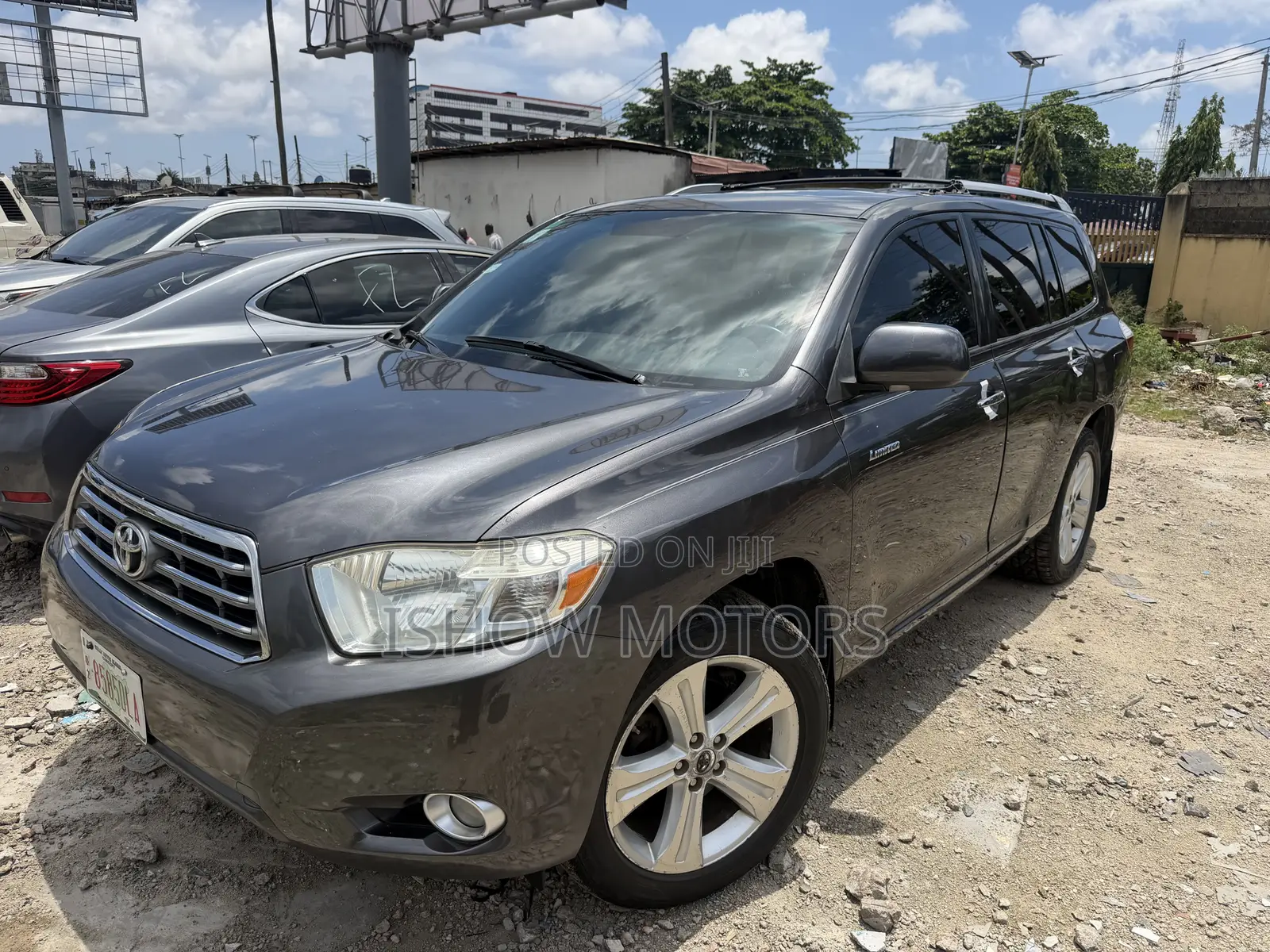 Toyota Highlander Limited 2008 Gray