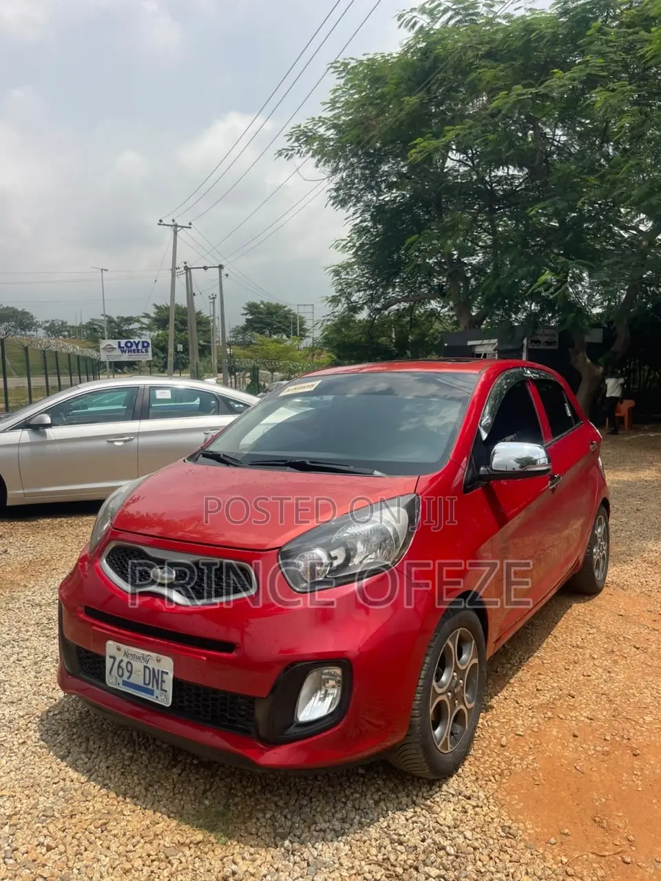 Kia Morning 2013 Red