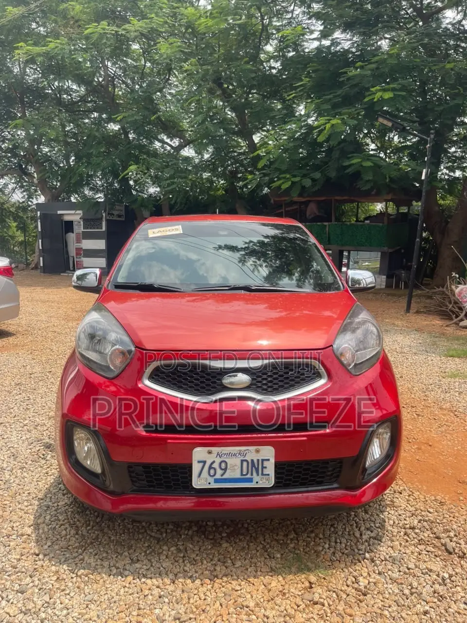 Kia Morning 2013 Red